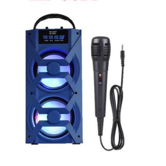 Speaker Bluetooth MH-36BT free mic MH 36BT - Hitam