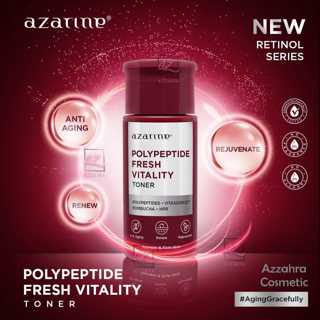 Azarine Polypeptide Fresh Vitality Toner 90ml