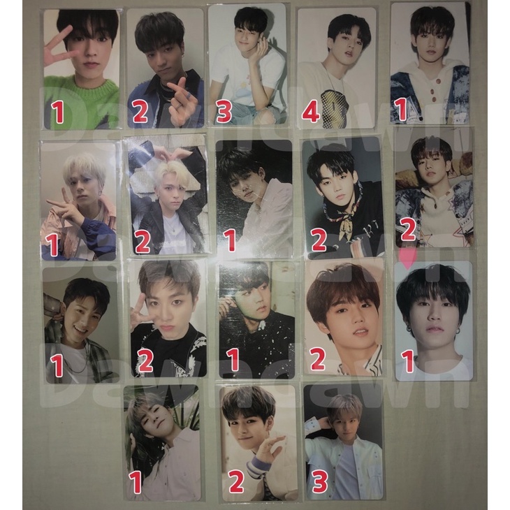 PHOTOCARD TREASURE EFFECT  JUNKYU HARUTO ASAHI YOSHI DOYOUNG JUNGHWAN JIHOON  PC