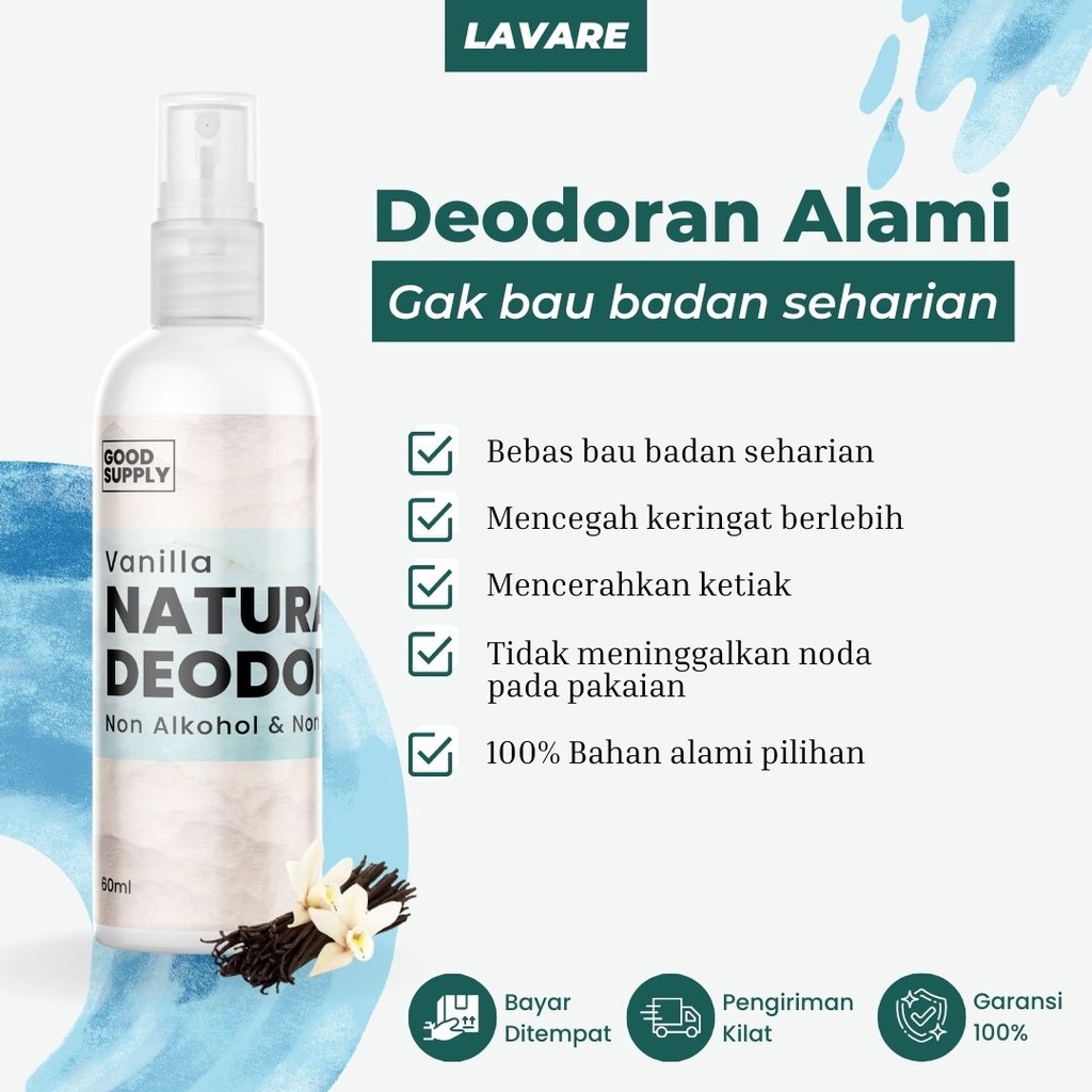 Jual Deodorant spray Penghilang Bau Badan Natural Deodoran Tawas Cair