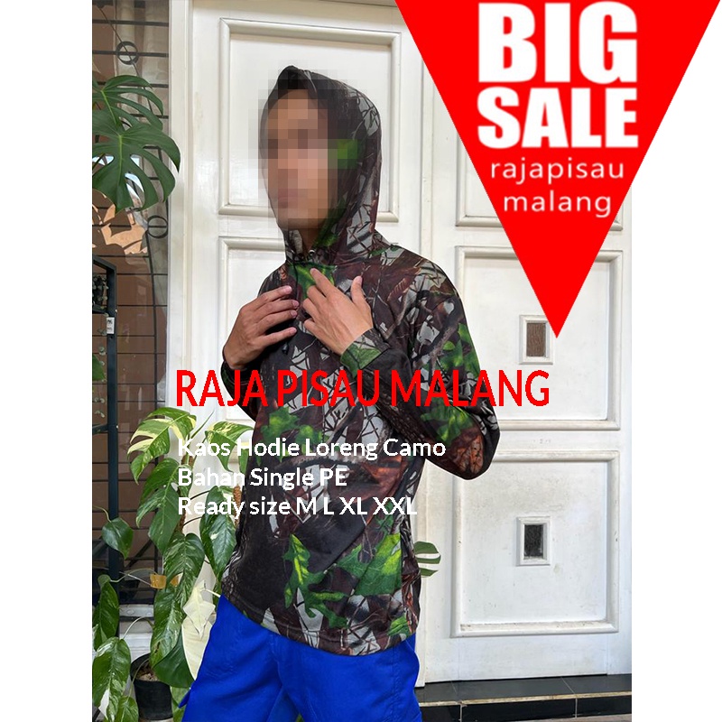 RPM Kaos camo hodie perbakin pemburu lengen panjang