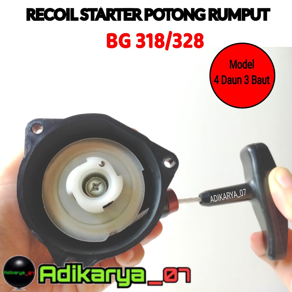 RB Recoil stater starter mesin potong rumput recoil stater mesin rumput tarikan mesin rumput 328