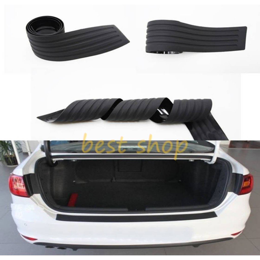 Tape Karet Pelindung Bumper Bagasi Belakang Mobil Universal 90cm Anti Gores