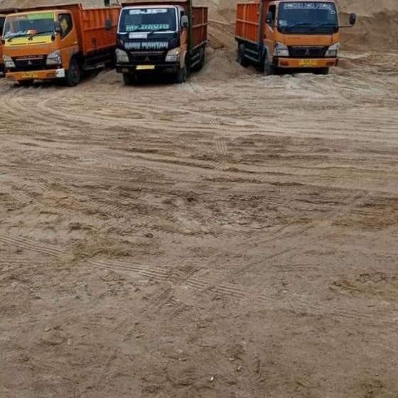 ongkir material pasir,sirtu,batu,dlll