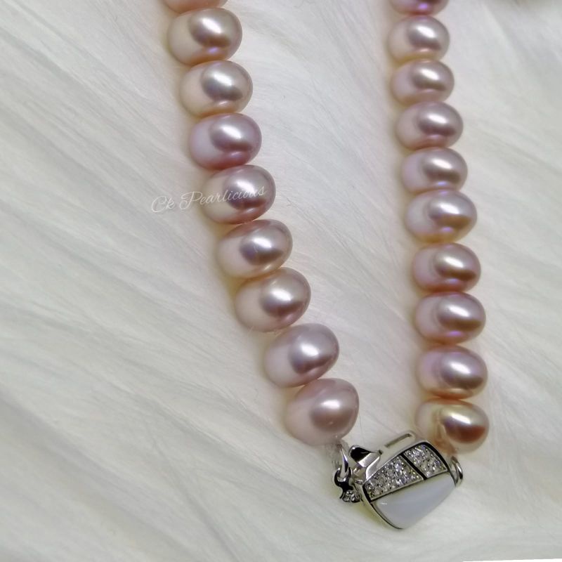 Kalung Handmade Choker Mutiara Air Tawar