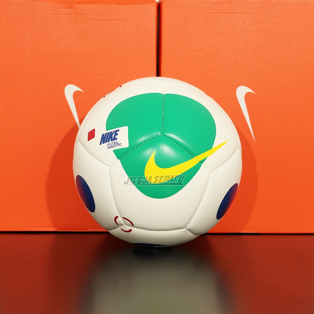 Nike Bola Futsal Maestro - White/Stadium Green/Yellow Strike