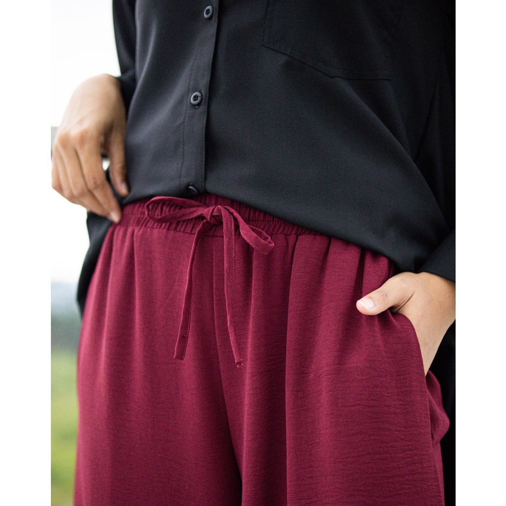 Avani Pants | Zysku Xena | Celana Panjang Kulot Wanita Airflow