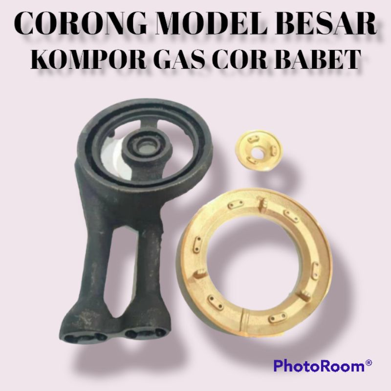 CORONG + BURNER BESAR KOMPOR GAS COR BABET SANKEN TURBO MODEL PHILIPS