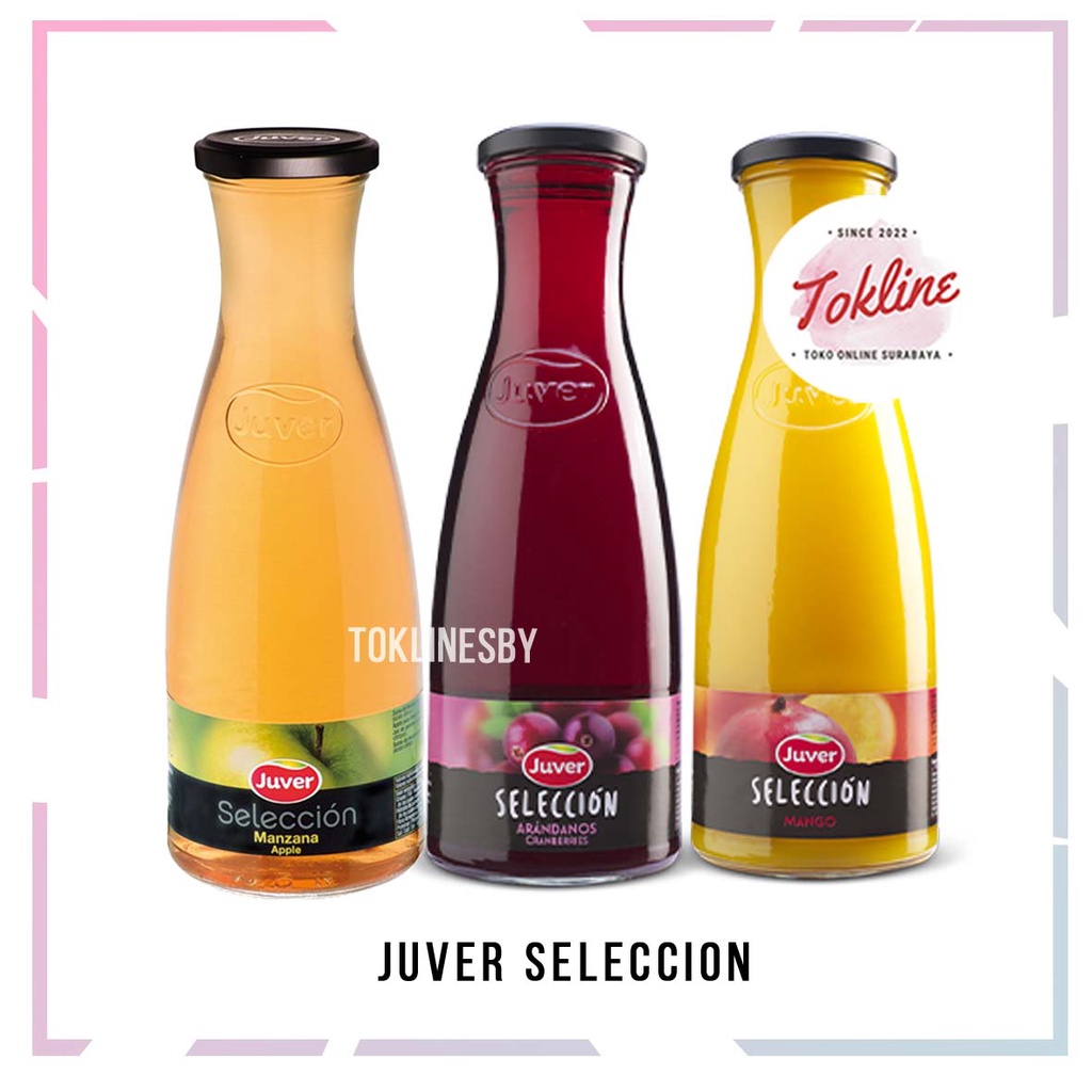

[ 1 Paket isi 4 Pcs ] JUVER SELECCION JUS BUAH MANGO RED GRAPE APEL APPLE 850ML