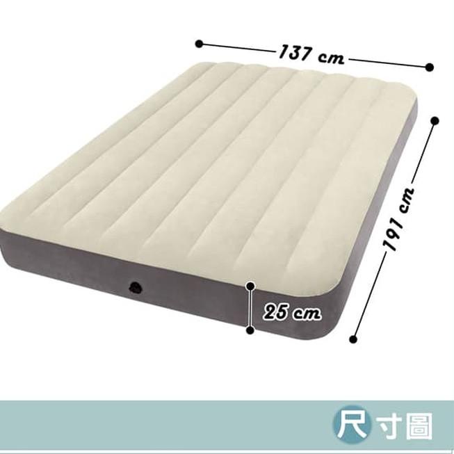 ㆊ Kasur Angin HIGH QUALITY - INTEX DURA BEAM DOUBLE + POMPA LISTRIK + LEM #64102 #64708 #64758 TERMU