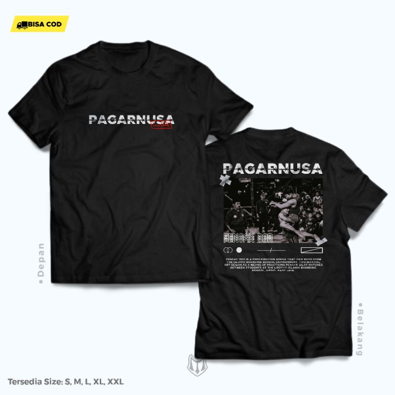 KAOS SANTRI PAGAR NUSA TERBARU TRIBUTE TO PENCAK DOR VOL 1 KEREN SIMPLE DISTRO PREMIUM - BAJU T SHIR