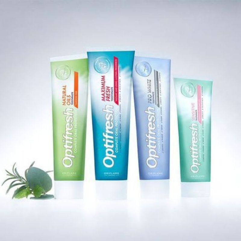 Optifresh Pro White/Maximum Fresh/Sensitive/Kids Gentle/Crystal White Toothpaste