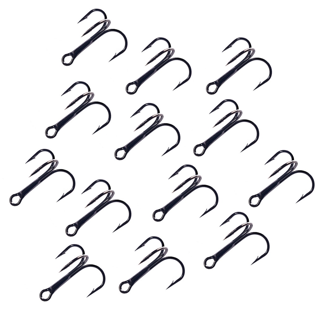HENGJIA 20pcs/bag Kail umpan pancing High carbon fishing hooks swimbait peralatan memancing tackle