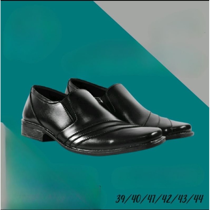Sepatu Pantofel Pria Pantofel Hitam Pria Sepatu Pantopel Fantofel Kerja Kantor Kulit Pria