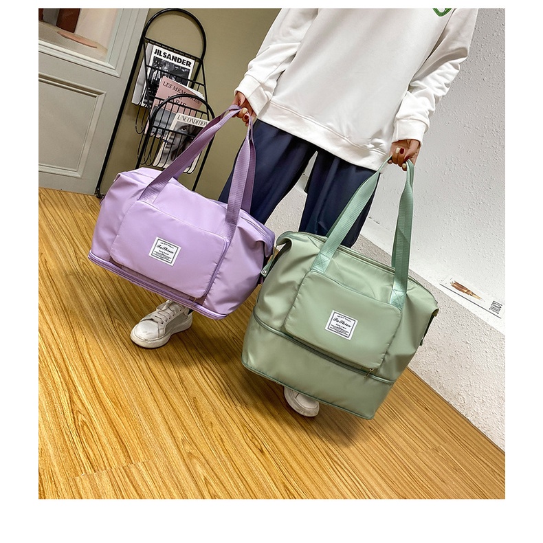 Swopply SW1446 Tas Fashion travel portabel jarak pendek tas travel tas penyimpanan berkapasitas besar