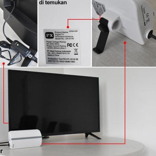 ANTENA TV Digital Indoor PX DA-5700