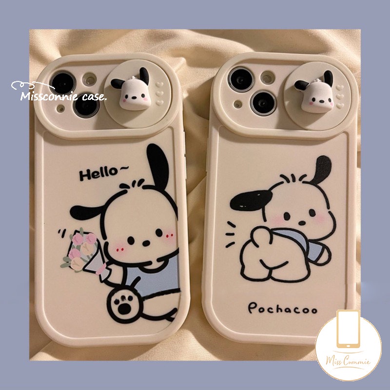 Soft Case TPU Motif Kartun Anak Anjing 3D Untuk IPhone 7 8 Plus X XS Max 11 Pro Max