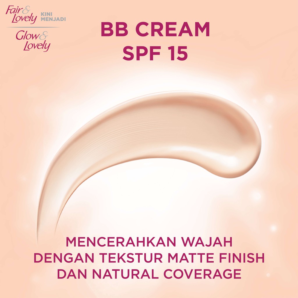 FAIR &amp; LOVELY Glow &amp; Lovely BB cream spf 15 15GR