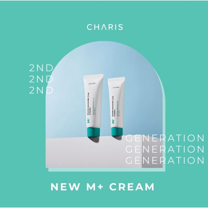 CHARIS M+ Madecassoside Cica Cream GEN 2 NEW