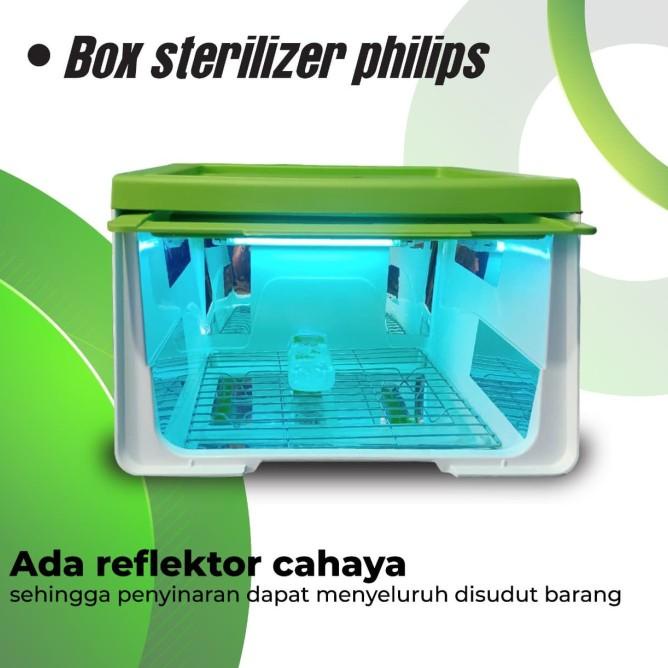 Box Sterilizer/ Lampu Uv Philips/ Uvc Box Sterilisasi/ Box Uvc Virus