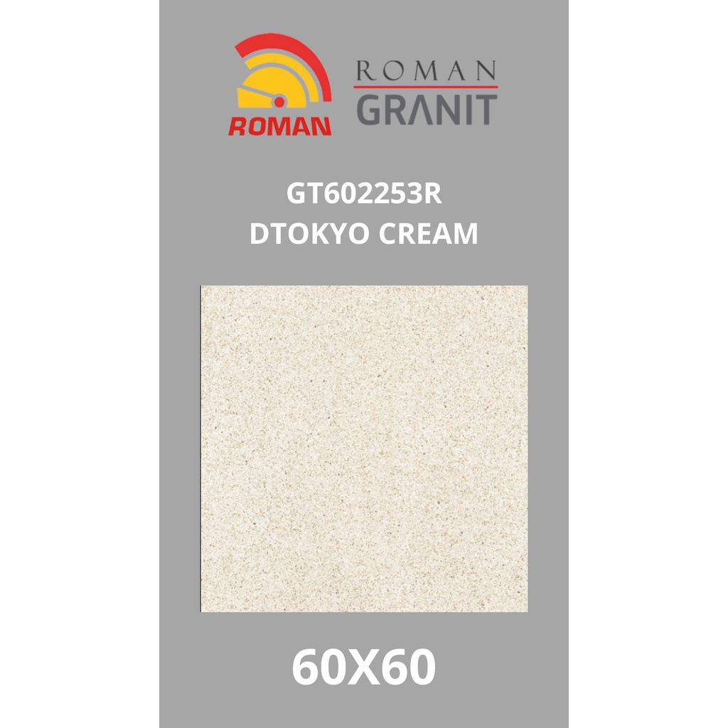 ROMANGRANIT DTOKYO CREAM 60X60 GT602253R (ROMAN GRANIT)