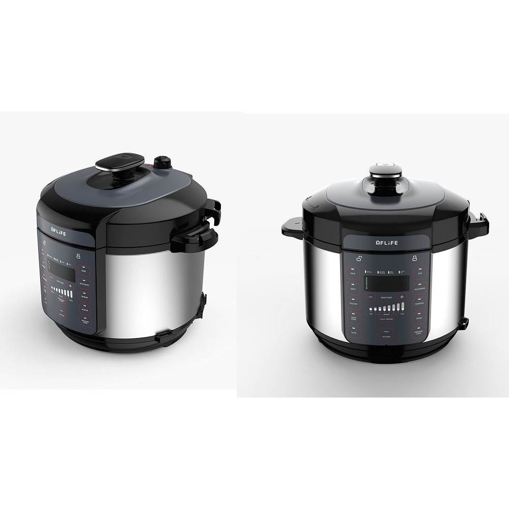 FLIFE All in 1 Pressure Rice Cooker Electric / Presto Multi Fungsi Kapasitas 5 Liter  PC05LB