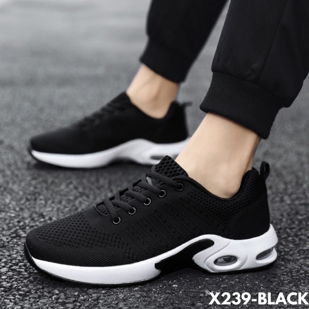 SEPATU PRIA SNEAKERS KEREN PARAH OLAHRAGA BAGUS KASUAL BAGUS BAHAN MESH IMPORT 239