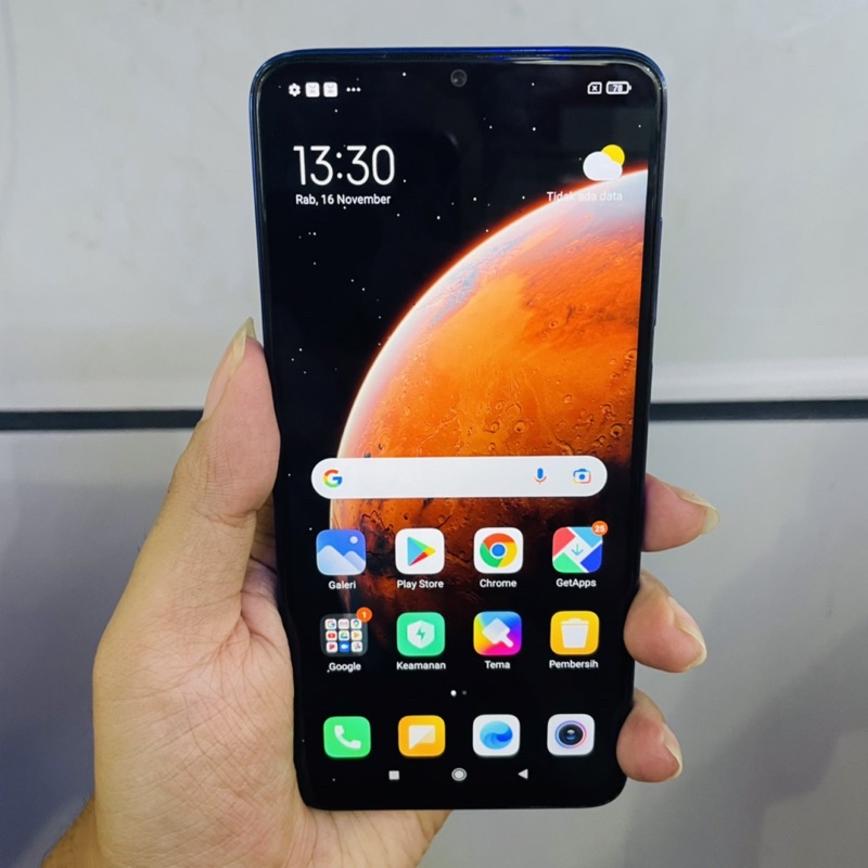 redmi note 8 pro ram 6/64gb fullset seken bekas pernah pakai