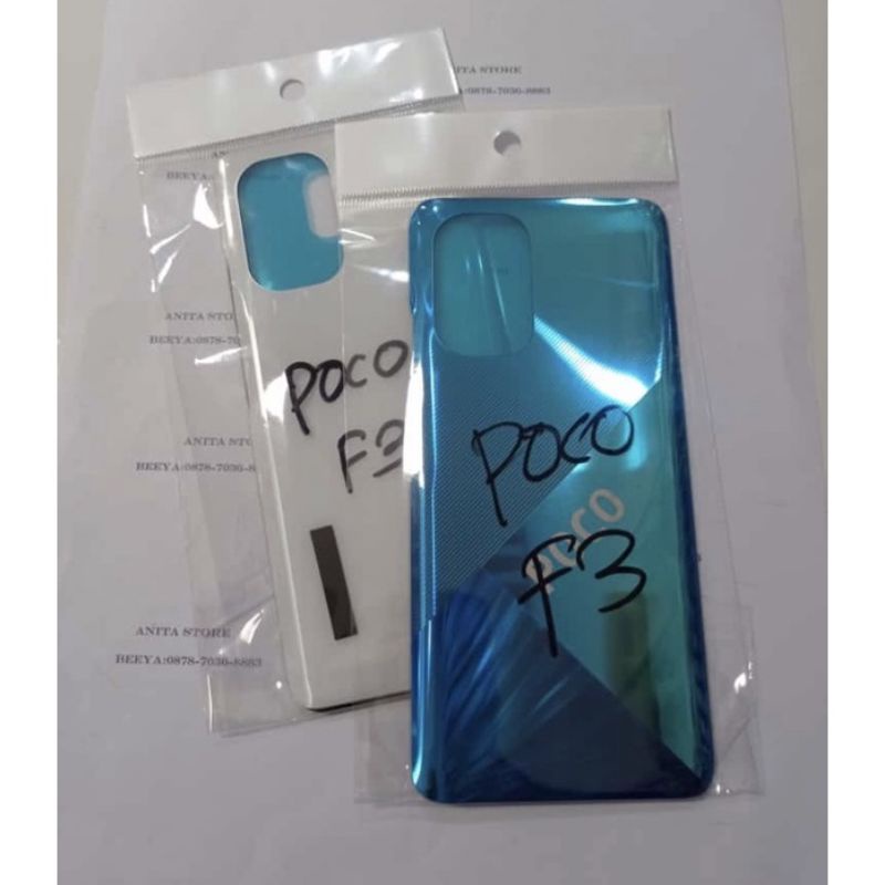 BACKDOOR BACK COVER KESING TUTUP BELAKANG XIAOMI POCOPHONE POCO F3 ORIGINAL