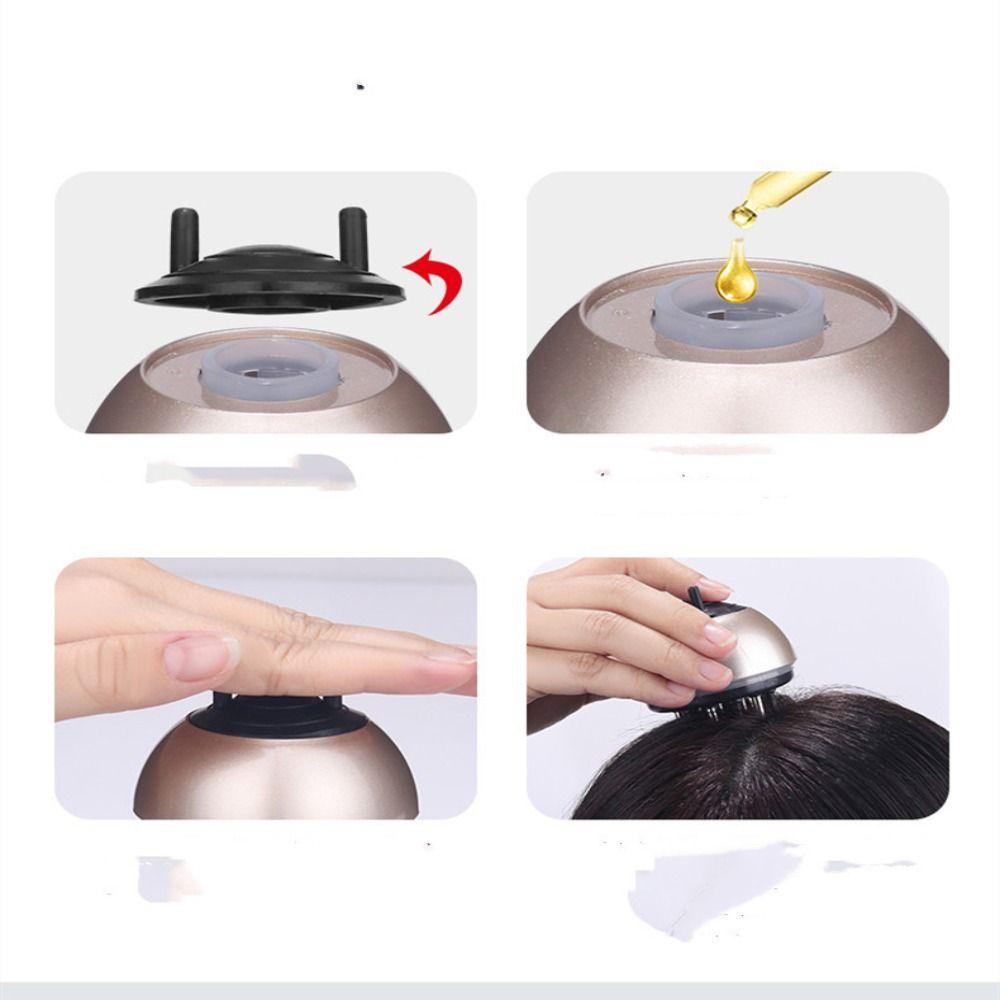 Preva Scalp Aplikator Perawatan Rambut Minyak Kulit Kepala Nourish Brush Liquid Comb Hair Massage