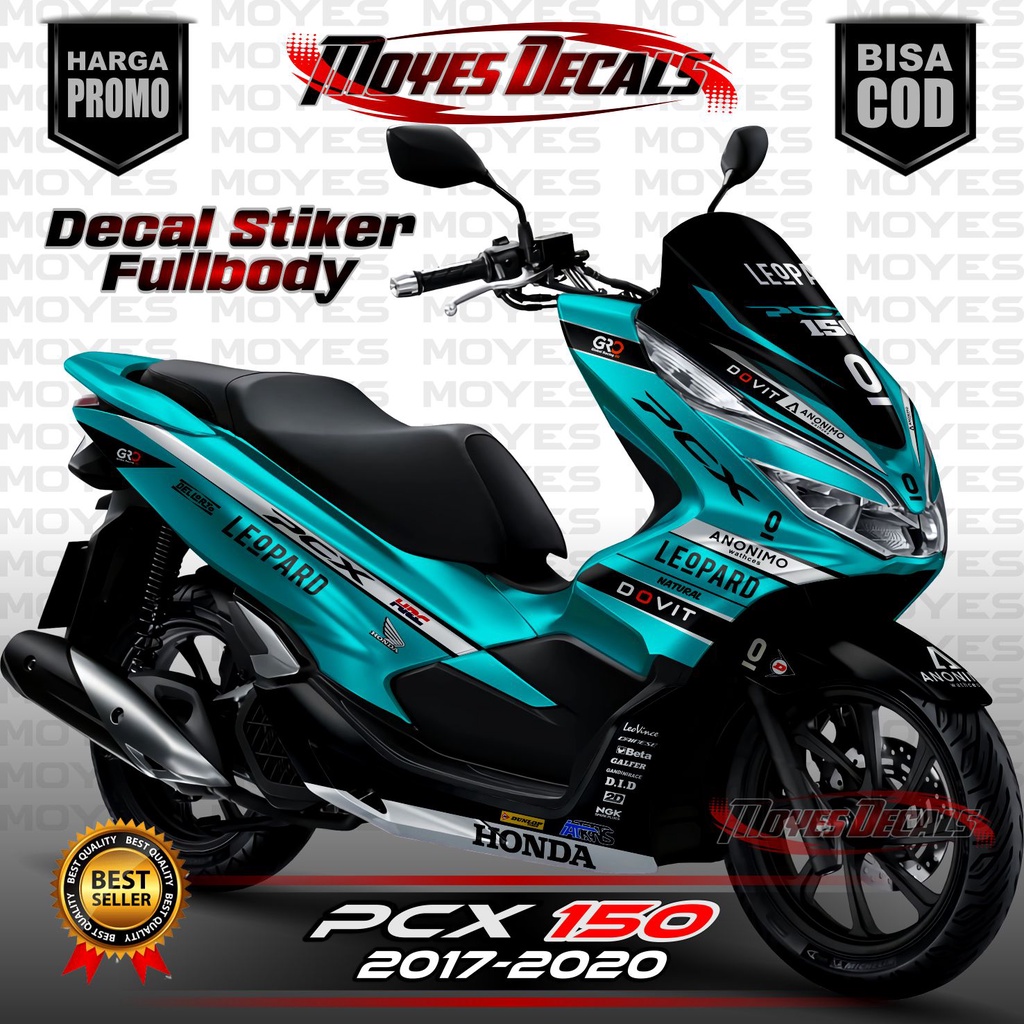 (⭐⭐⭐⭐⭐) Decal PCX 150 2017 // Stiker Variasi Motor PCX 150 2018 // Decal Variasi Honda PCX 150 2019 