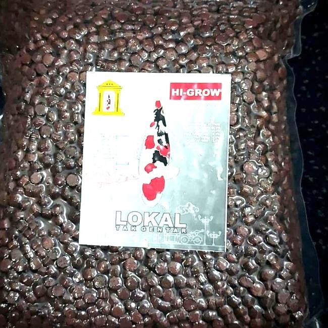pakan ikan koi LTG (lokal tak gentar)