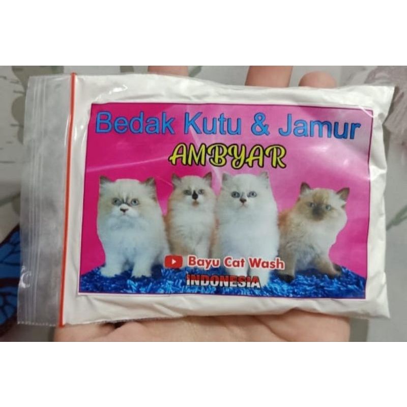 Bedak Kutu Ambyar Untuk Kucing Anjing Original