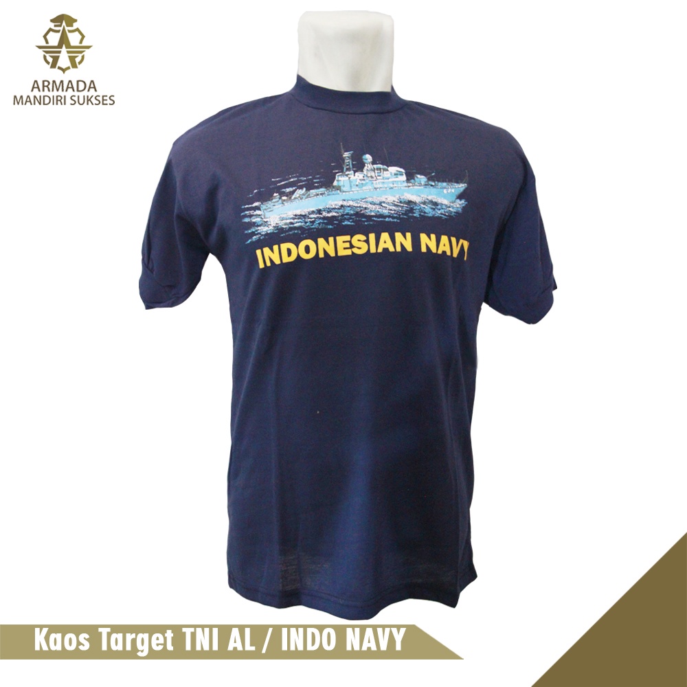 Kaos Target Indonesian Navy Gambar - Kaos Indonesian Navy Target