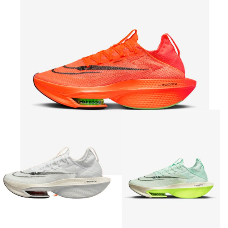 Nike air zoom alphafly next % 2 sepatu sneakers olahraga pria
