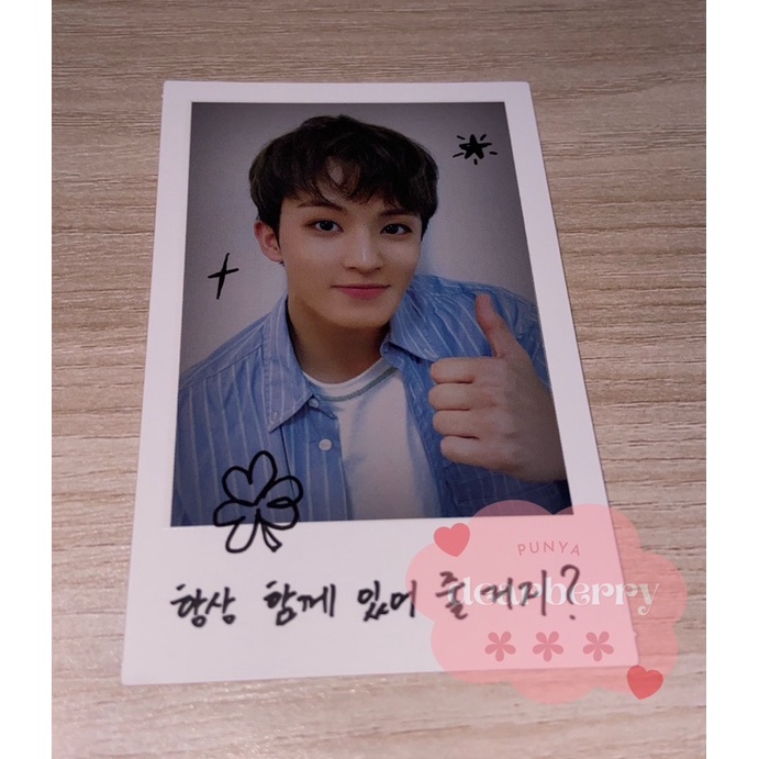 PC NCT DREAM MD Dream Vibe 1st Line Up - Polaroid A / B ver MARK / RENJUN / JENO / HAECHAN / JAEMIN 