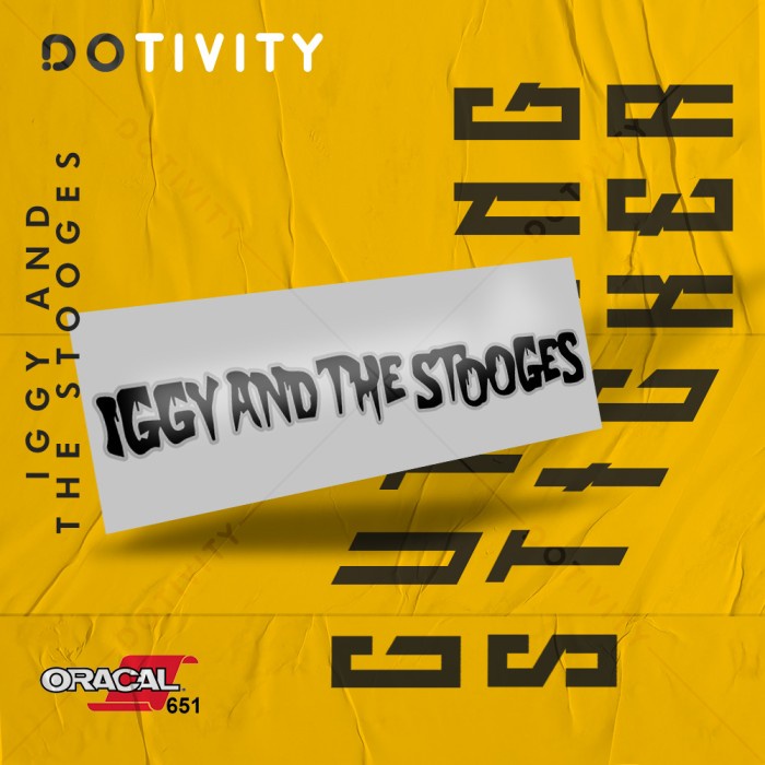 

Cutting Sticker IGGY AND THE STOOGES