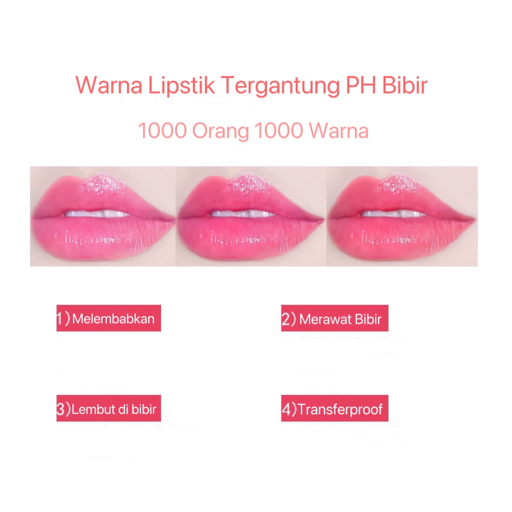 Lipstick Jelly Transparant Moisturizing