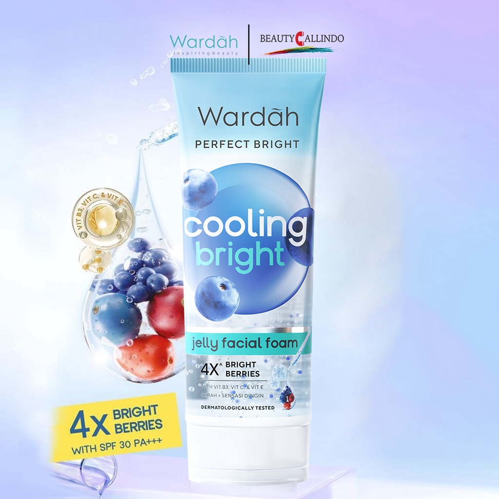 Wardah Perfect Bright Cooling Bright Jelly Facial Foam