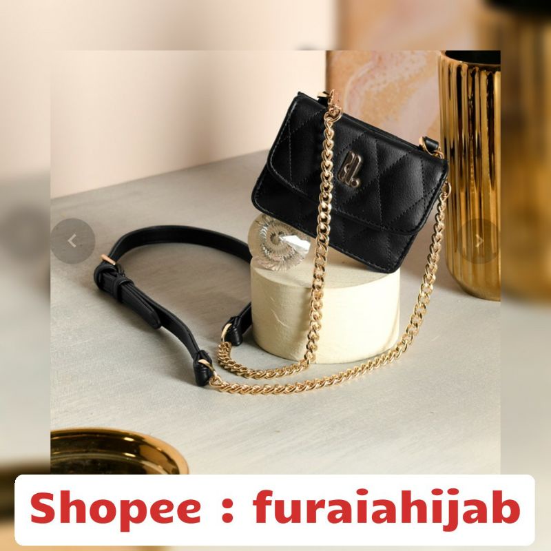 millie lanyard black by local. id