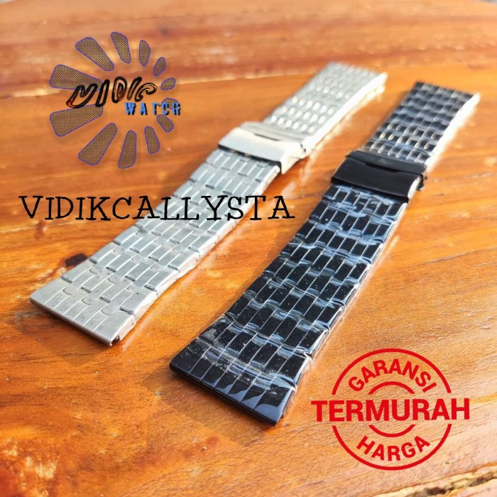 TALI JAM TANGAN RANTAI STAINLESS LURUS 28MM 28 MM