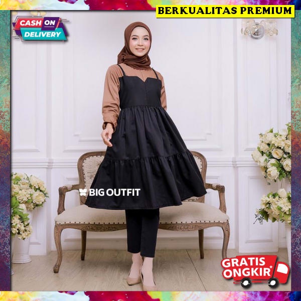Tunik Remaja Wanita Kasual Baju Thuniq Elegan Bsju Tonik Remja Mewah Atsan Thunic Murah Tunix Cewek 