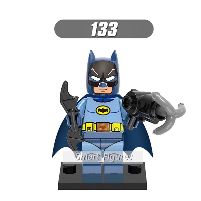 Mainan Puzzle Minifigures Model Batman Joker Penguin Mister Freeze Untuk Hadiah