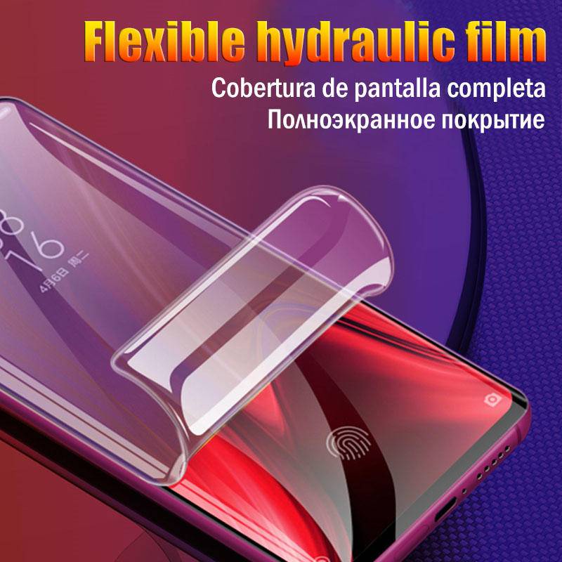 1-3pcs Film Hydrogel Pelindung Layar Full Cover Untuk OPPO F7 R7 R7s R9 R9s R11 R11s R15 Plus