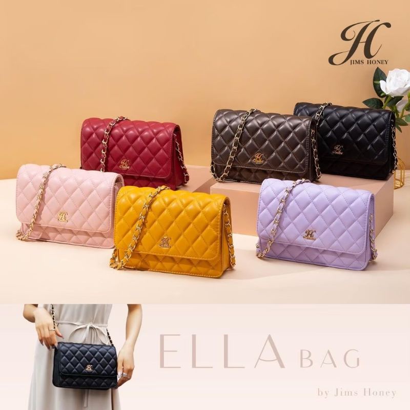 JIMS HONEY ELLA SLING BAG ORI TAS SELEMPANG WANITA IMPORT FASHION CEWEK KOREA TAS PESTA CLUTCH MURAH