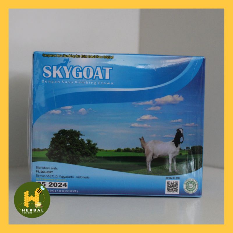 

SKY GOAT Susu kambing etawa Original dan Madu Propolis