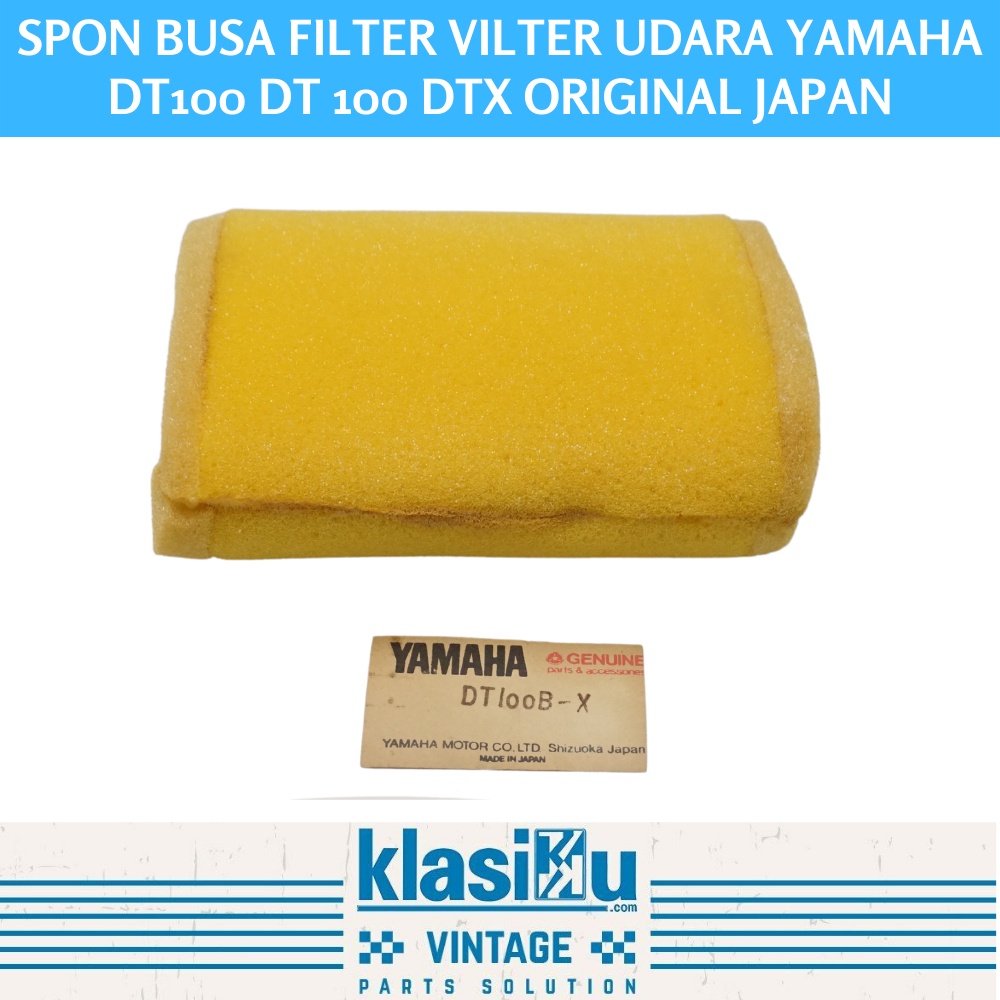 Spon Busa Filter Vilter Udara Yamaha Dt100 Dt 100 Dtx Original Japan