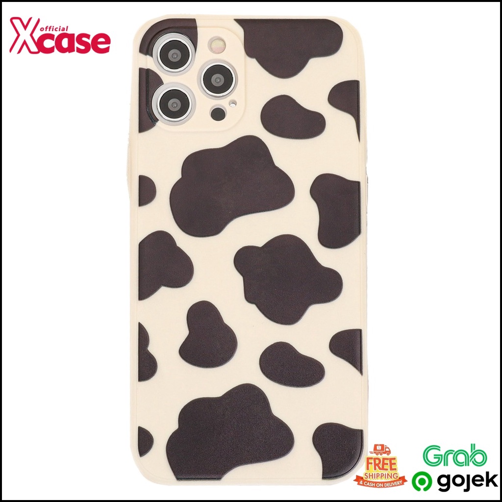 Soft Case Oppo Reno A1K A3S A5S A15 A37 A71 A33 A5 A31 4F Cow Sapi Skin Square Edge Soft Case Full Lens Cover