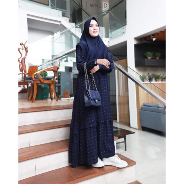 NECTARINIA DRESS ONLY Rayon Crinkle by Wanoja WNJ