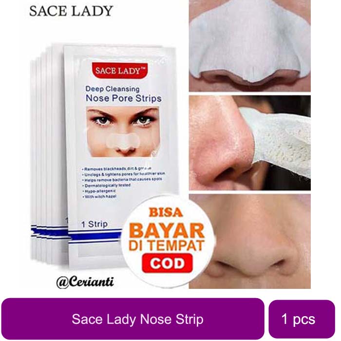 SACE LADY DEEP CLEANSING PORE NOSE STRIPS / STRIP MASKER KOMEDO